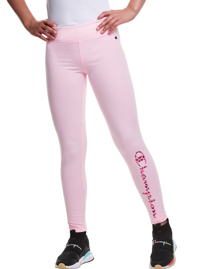 Leggings Champion Niña - Leopard Print ( Rosas ) 9423780-OX